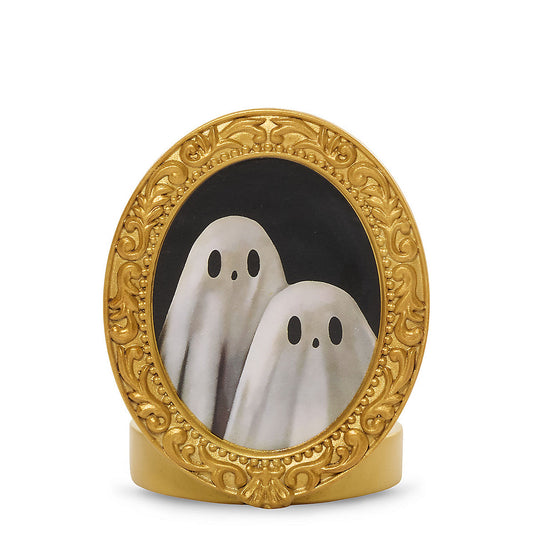 Ghost Portrait Tea Light Candle Holder - US 14198