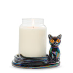 Twilight Whiskers Jar Candle Holder - US 54464