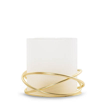 Golden Halo Tea Light Candle Holder - US 50390