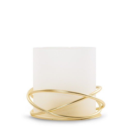 Golden Halo Tea Light Candle Holder - US 50390