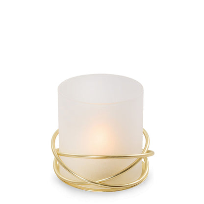 Golden Halo Tea Light Candle Holder - US 50390
