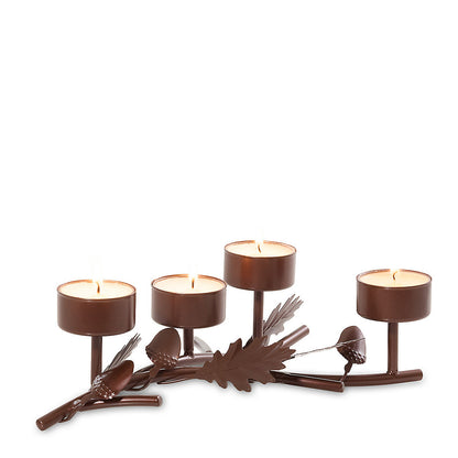 Acorn Branch Tea Light Candle Holder - US 83829