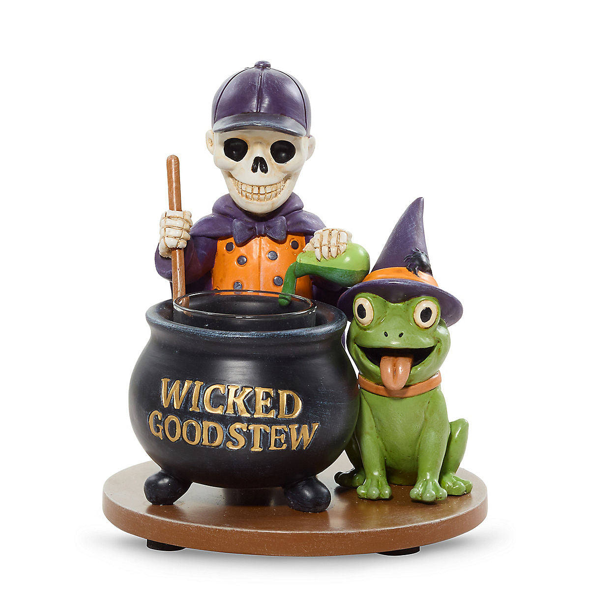 Bonebury Lane Wicked Good Tea Light Candle Holder - US 53346