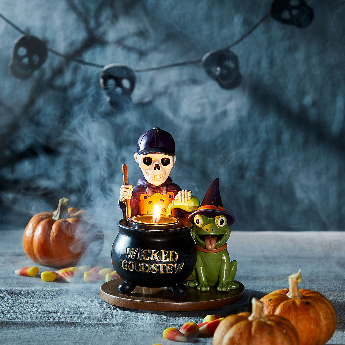 Bonebury Lane Wicked Good Tea Light Candle Holder - US 53346