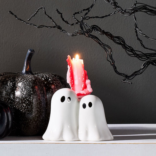 Ghosts Taper Candle Holder - US 84952
