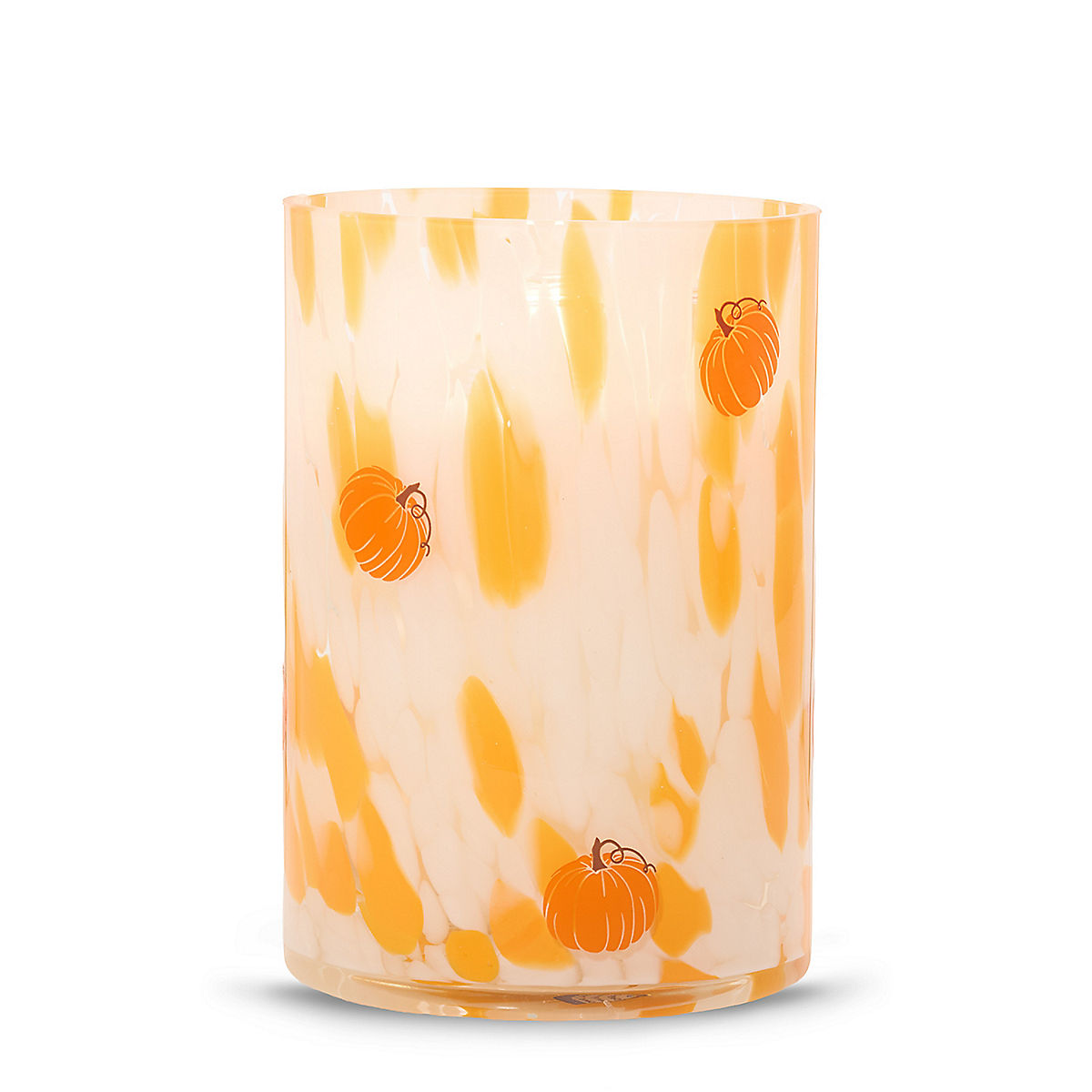 Pumpkin Painter Jar Candle Holder - US 01901