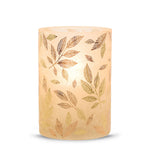 Frosted Gold Jar Candle Holder - US 18374