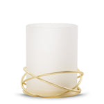 Golden Halo Jar Candle Holder - US 62570
