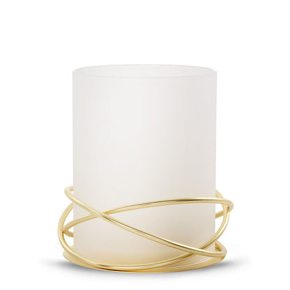 Golden Halo Jar Candle Holder - US 62570