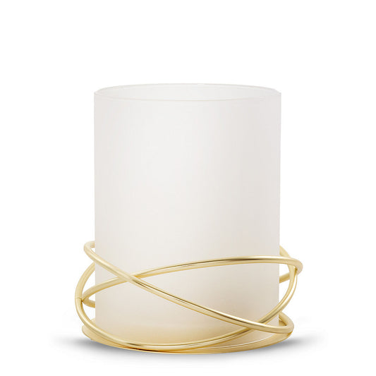 Golden Halo Jar Candle Holder - US 62570