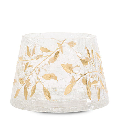 Gold Blossom Jar Candle Shade - US 77508