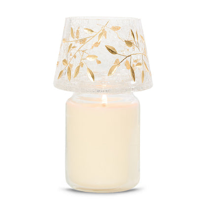 Gold Blossom Jar Candle Shade - US 77508