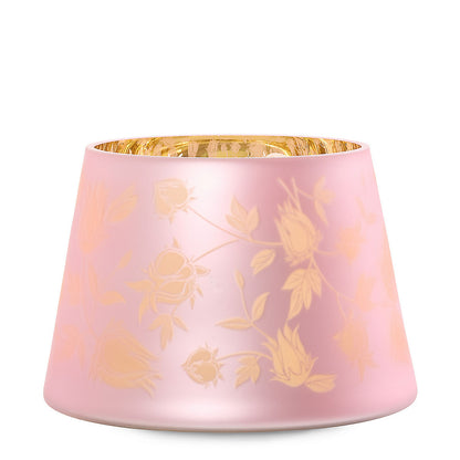 Roselle Etched Jar Candle Shade - US 70189