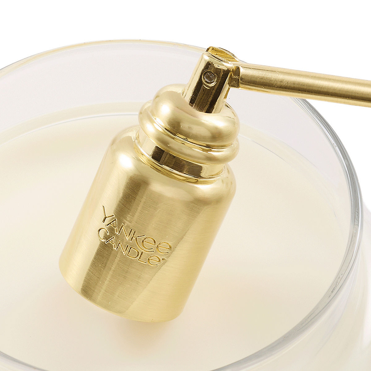 Pale Gold Apothecary Jar Candle Snuffer - US 37793