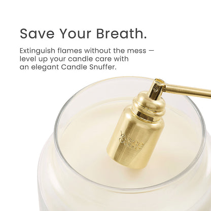 Pale Gold Apothecary Jar Candle Snuffer - US 37793